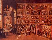    David Teniers The Archduke Leopold's Gallery Norge oil painting reproduction